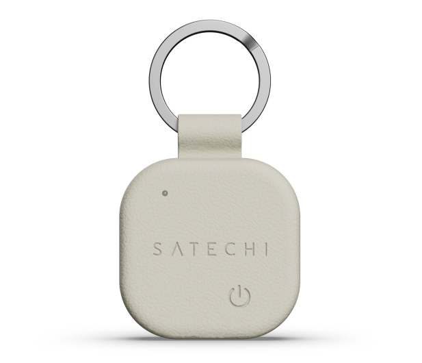 Satechi FindAll brelok ze skóry wegańskiej, Apple Find My piaskowy - 1358283 - zdjęcie